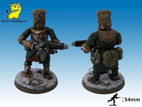 54mm Comrade Bufkov, 5th Company by Hayter Minifigures