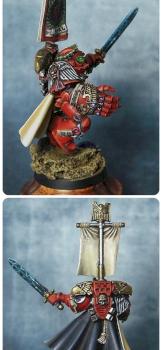 Blood Angels Captain by Hellogre