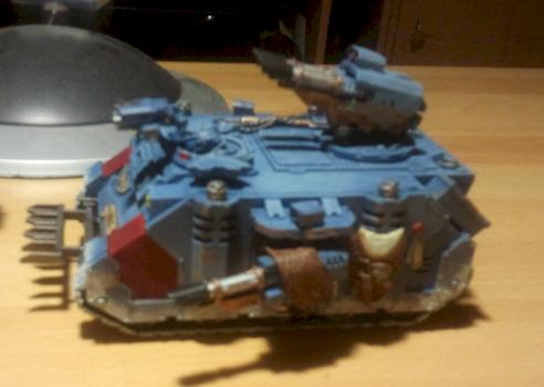 Space Wolves Predator by :Red Dragon: