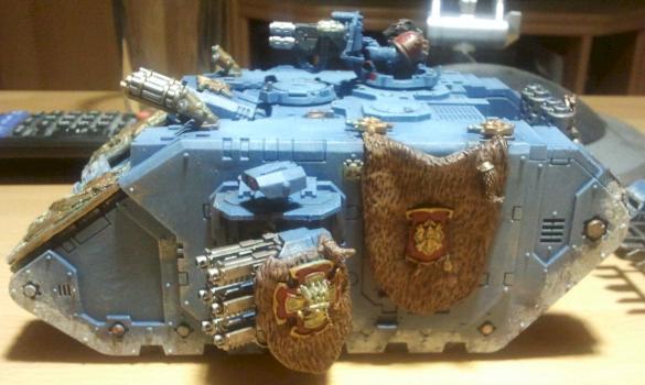 Space Wolves Land Raider by :Red Dragon: