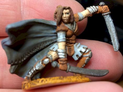 Michelle, Female Human Ranger - Reaper Bones by wgordon316