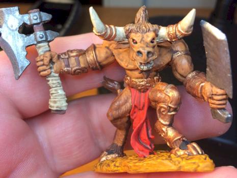 Minotaur - Reaper Bones by wgordon316