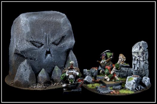 Grimskullz warband boss and shaman by Elmin