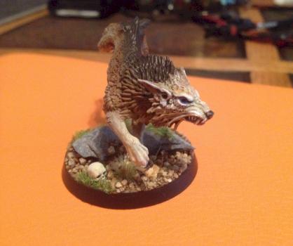 Fenrisian wolf by Pha3roh