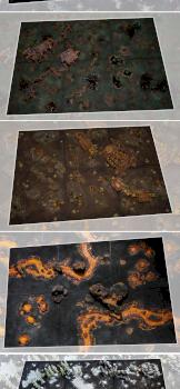 bestseller MODULAR BATTLE GAMEBOARD 72x48 tournament size, unique themes /COMMISSION by studiolevel