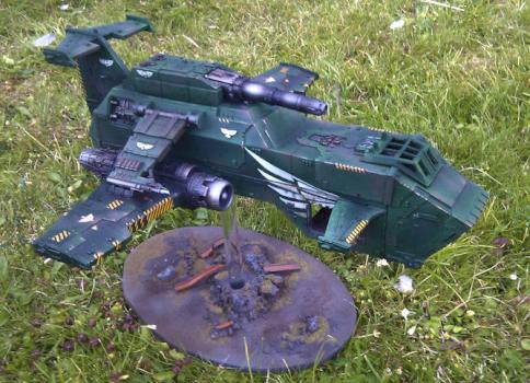 Forgeworld Thunderhawk - Dark Angels by P4Painting