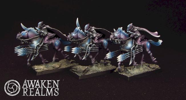 Dark Elves ghost assassins (conversion) by Awaken Realms