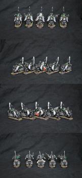 Dark Angels Ravenwing Bike Squad 2 by Lemartes