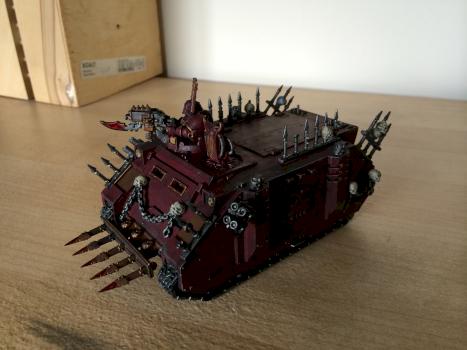 Khorne Berserker Rhino by DukeofMenasa