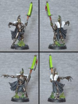 nomarch Aousef, necron lord by Shi Vral