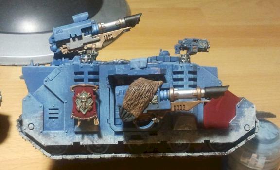Space Wolves Predator by :Red Dragon:
