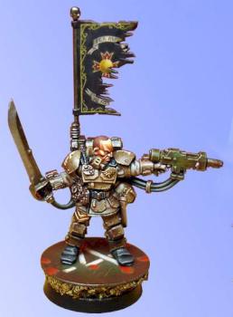 Kasrkin Sergeant Dercius by Bestienmeister