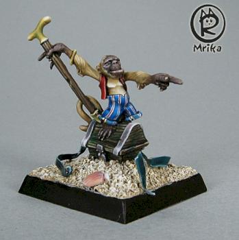 Pirate's monkey by mrika