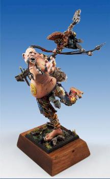 Gotrek vs Giant - Silver Italian Golden Demon 2006 by Wolfbane