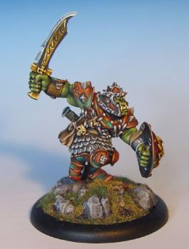 Ilyad Giant Black Orc Champion by Wappellious