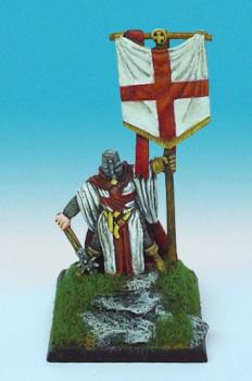 Templar Knight Standard Bearer by sorentaine