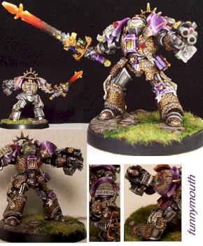 Valerioi, grey knight of the emperor's forest. by funnymouth