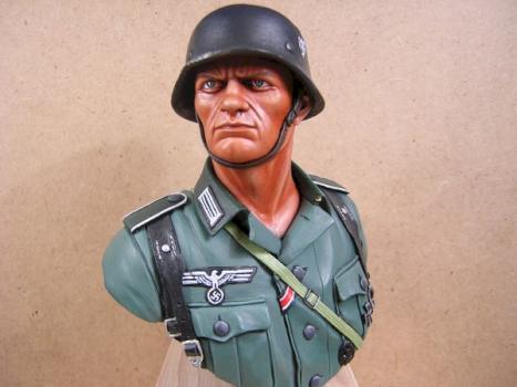 German Panzergrenadier Bust by Totezno