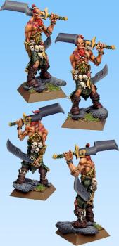 barbarian giant with swords by Pudig