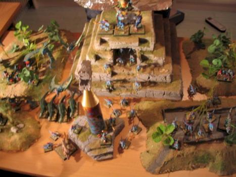 lizardmen terrain by vicarlou