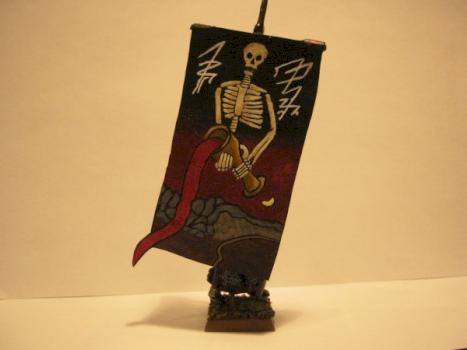 Dark Elf Warrior Standard Bearer by Guardian