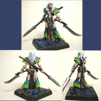 Female elf druid...in the tropics by ALizardInCrimson