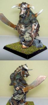 Front/side minotaur by Damien13