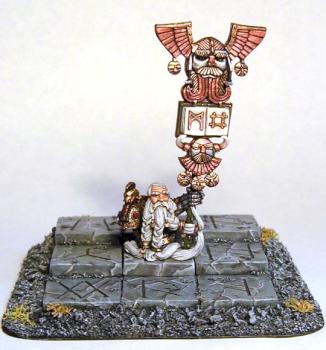 Dwarf Battle Standart Bearer by Vladik