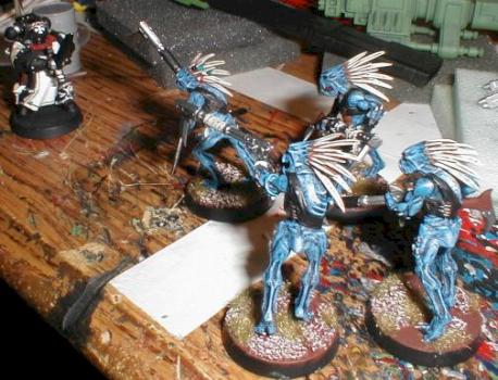 Kroot -vs- The Emperor's Champion by blackbob