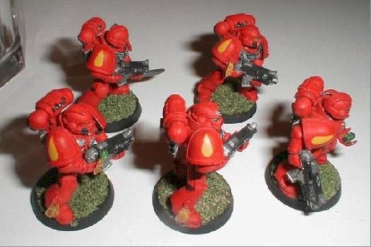 BloodAngels Tactical Space Marines by blackbob