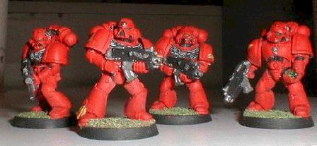 Blood Angels Tactical SpaceMarines by BlackBob