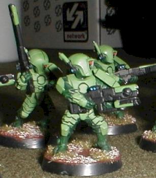 Tau Firewarriors by Blackbob