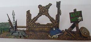 Terrain Strip for WH40K by Franz
