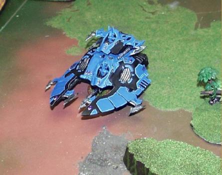 Dark Eldar Ravager Conversion by The Last Griffon