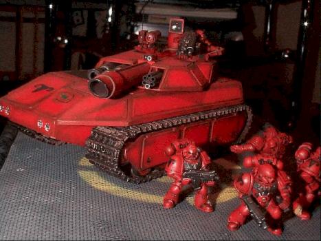 Centurion Mk IV and Taktical Marines by Red Ram
