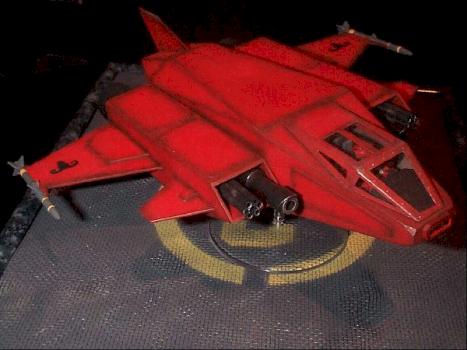 Firehawk Space Marine Heavy Strike Fighter by Red Ram