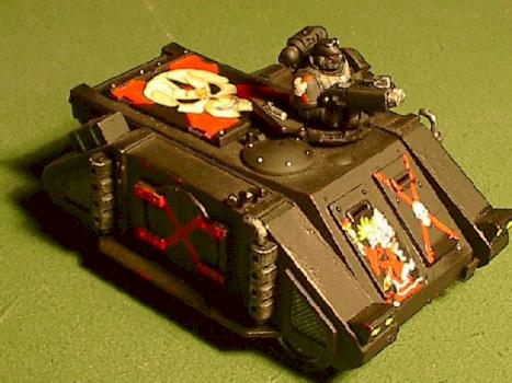 Death Company Rhino by friarpud