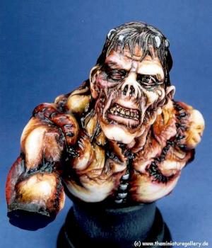 1/6 Frankenstein Bust by brushguy