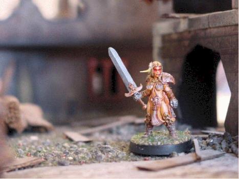 Sword lady by Aselan