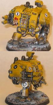Imperial Fist Dreadnought by Pertinax