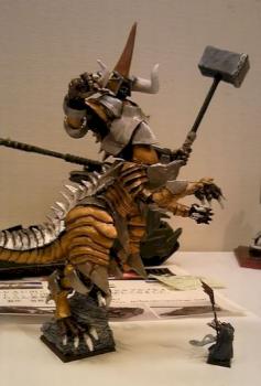 Gigantic Dragon Centaur by tichiro