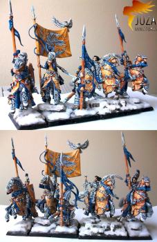 Yelmos plateados de Saphery/ Saphery silver helms by juza
