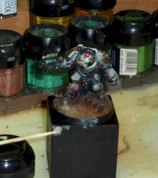 Space Hulk Terminator WIP by jarhead