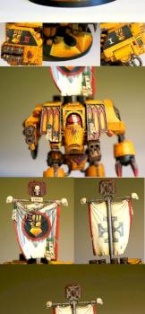 Imperial fist Dreadnought by nabozo