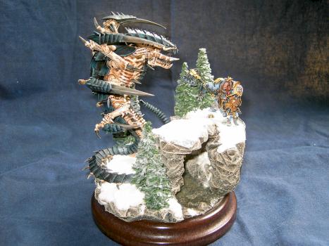 Space Wolve vs.Trygon by N-Dee
