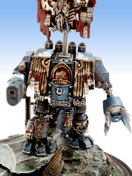 Forge world ultramarines dreadnought by miniatureheaven