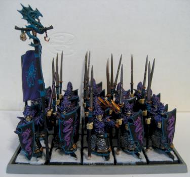 Dark Elf Warrior Unit by automaton88
