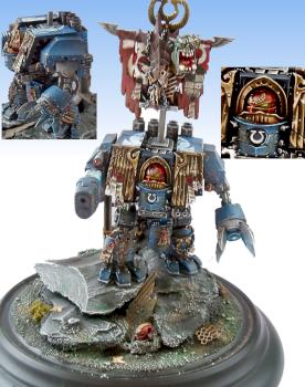 Forge world ultramarines dreadnought by miniatureheaven