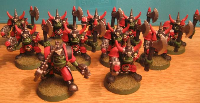 Retro Goff Ork Boyz by automaton88