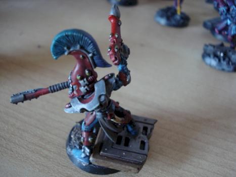 Eldar autarch back by Childerick